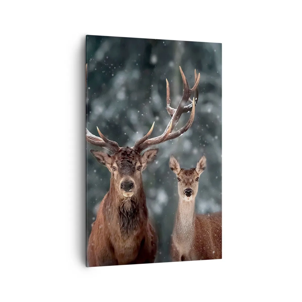 Obraz na plátne - Pán lesa so svojou ženou - 80x120 cm