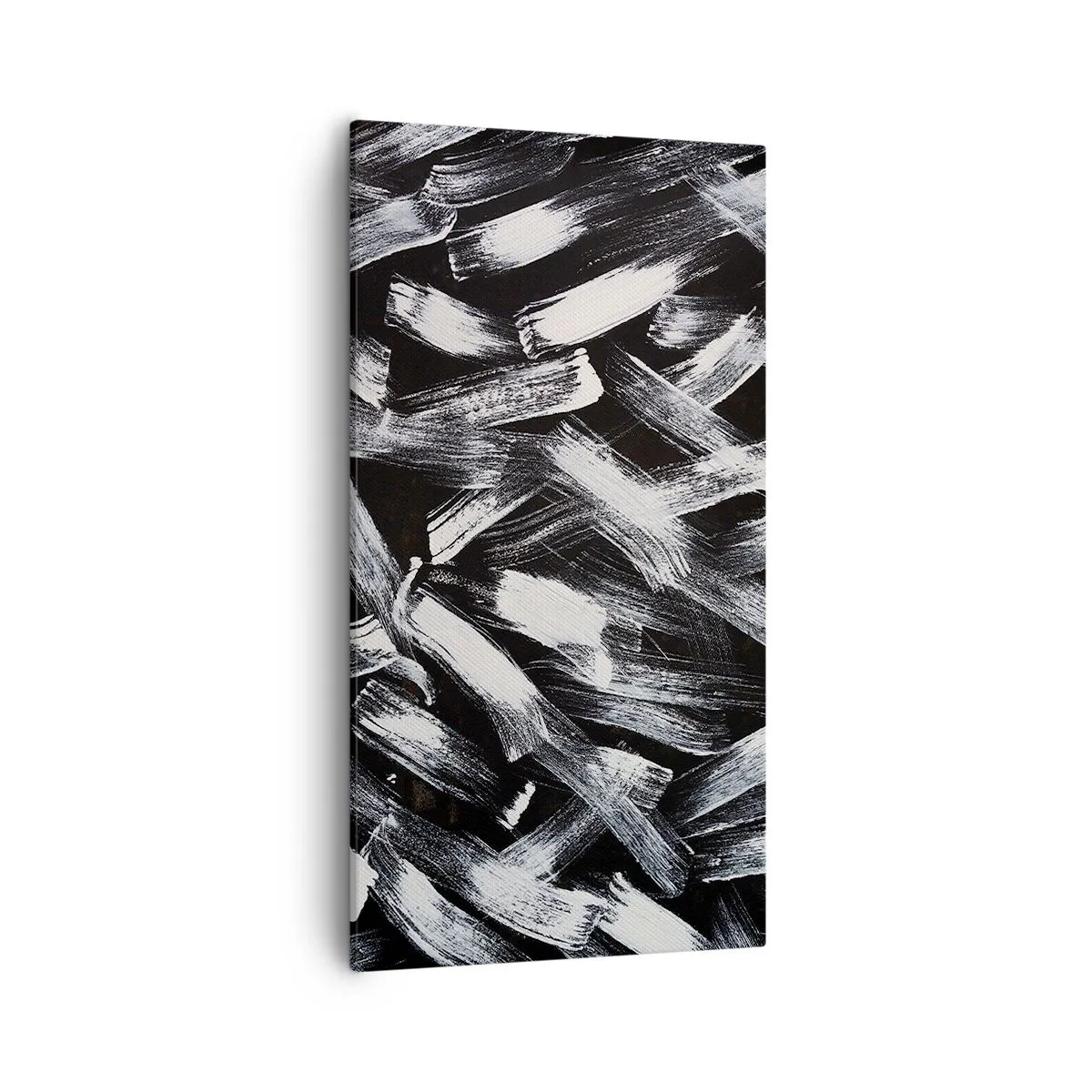 Obraz na plátne - Abstrakcia v industriálnom duchu - 55x100 cm