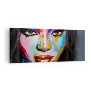 Obraz na plátne - Nejde odtrhnúť oči - 100x40 cm