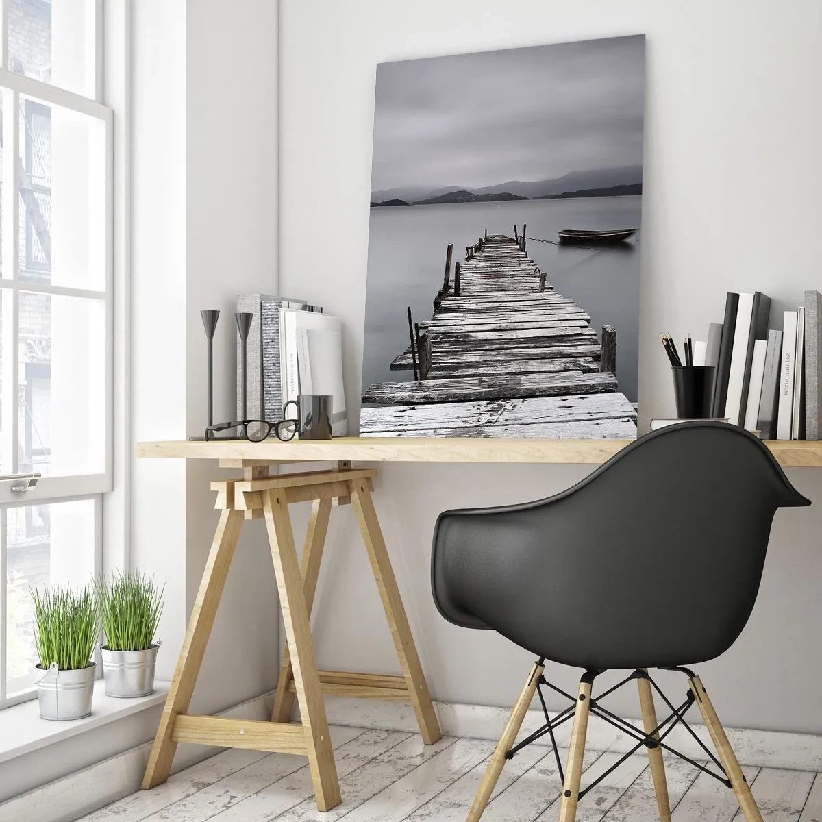 Obraz na skle - Zajtra môžeš vyraziť - 50x70 cm