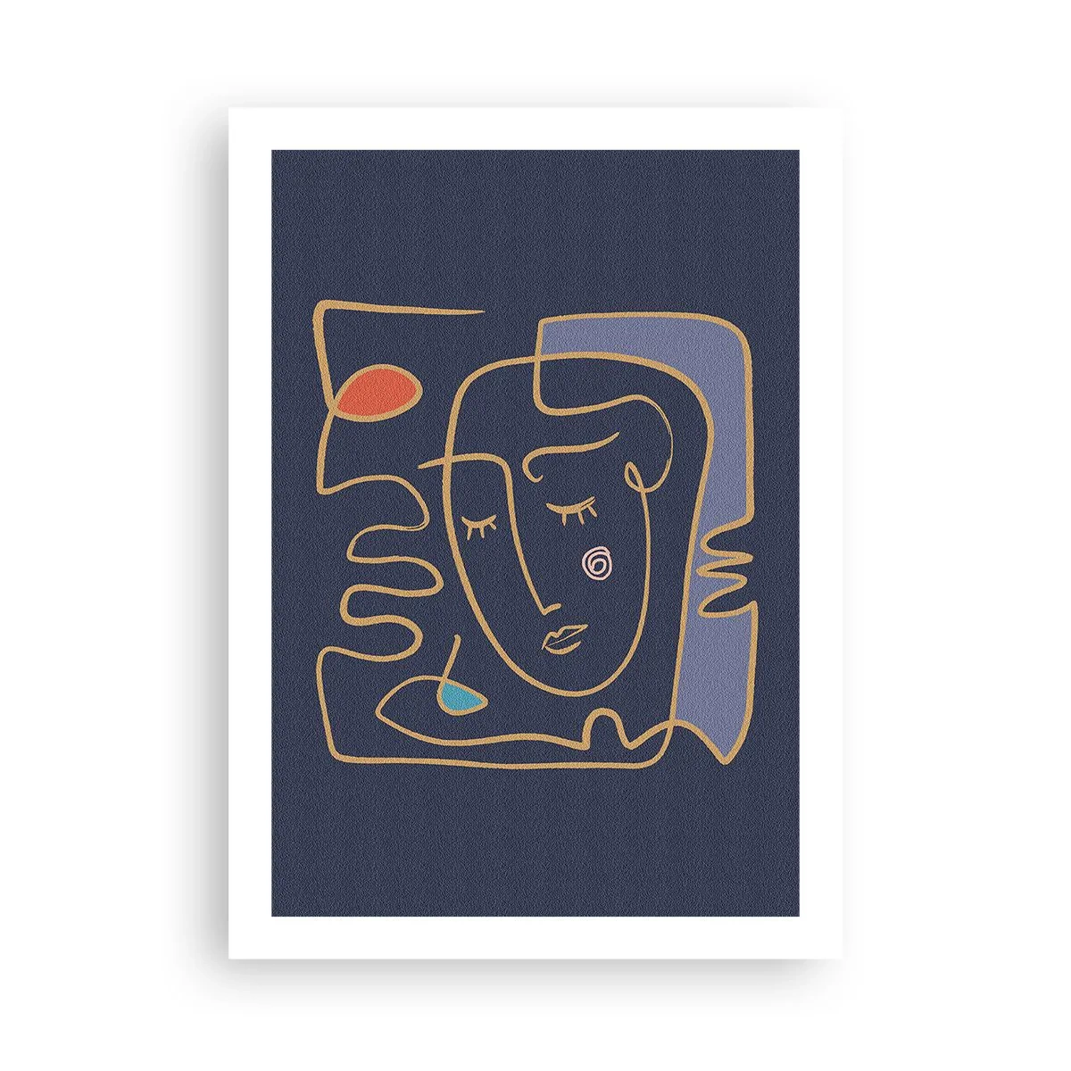 Plagát - V zádumčivosti - 50x70 cm