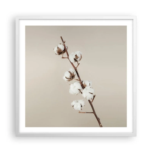 Plagát v bielom ráme - Pri zdroji mäkkosti - 60x60 cm