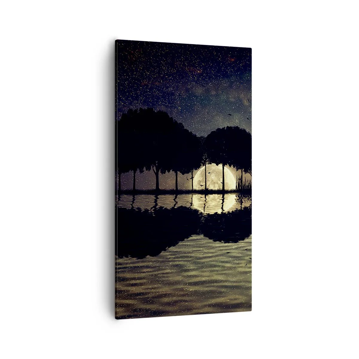 Obraz na plátne - Noc na konci sveta - 55x100 cm