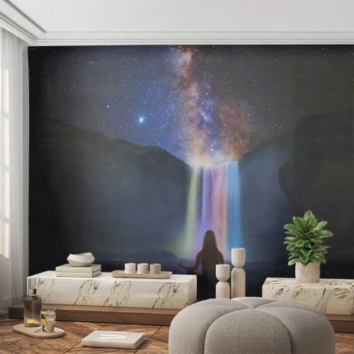 Fototapeta na mieru Premium Canvas - Absolútna harmónia - Abstrakcia, Vodopád, Fantázia