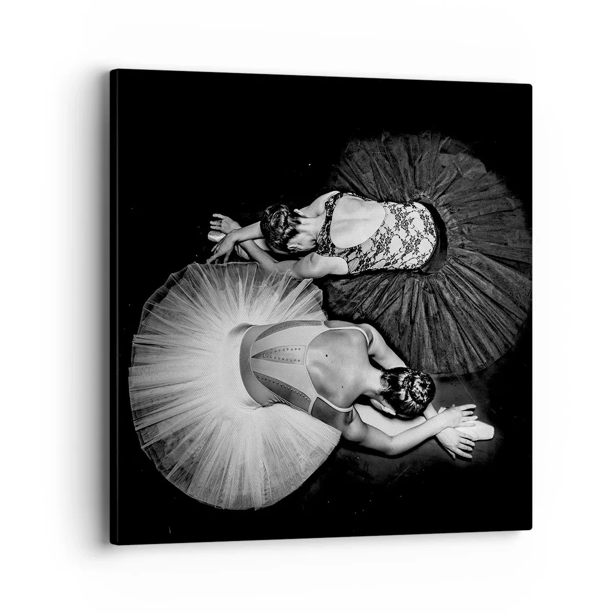 Obraz na plátne - Jin a jang – ideálna rovnováha - 40x40 cm