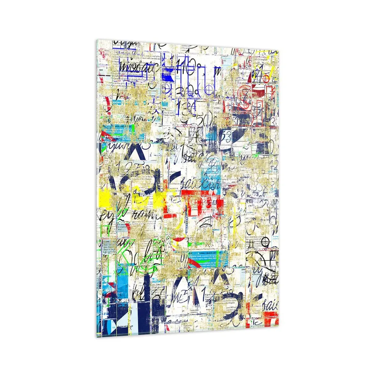 Obraz na skle - Proste poteší oči - 80x120 cm