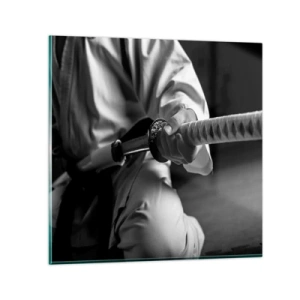 Obraz na skle - Duša bojovníka - 60x60 cm