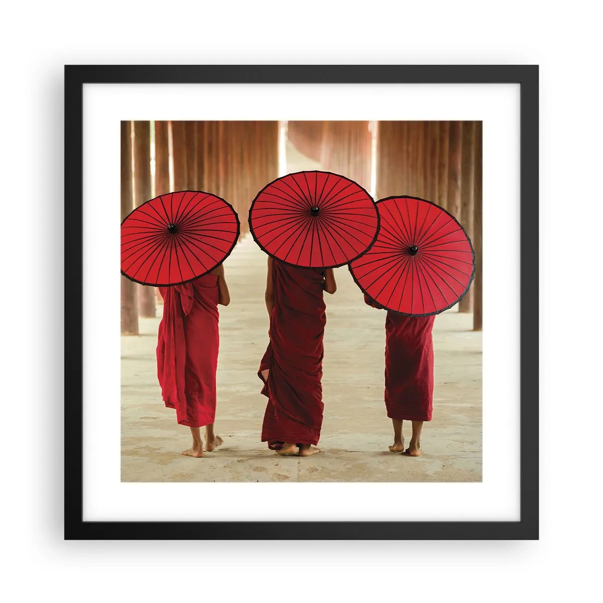 Plagát v čiernom ráme - Na ceste do Čistej ríše - 40x40 cm