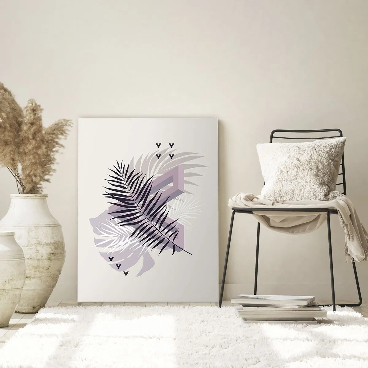 Obraz na skle - Tieň tieňa - 50x70 cm