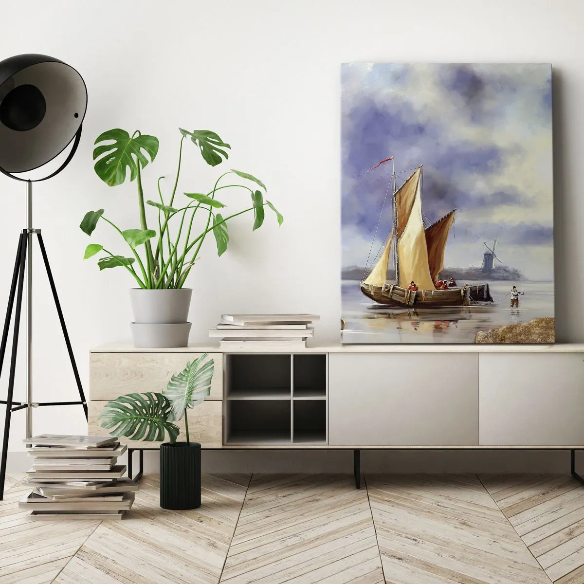 Obraz na plátne - Návrat námorníkov - 50x70 cm