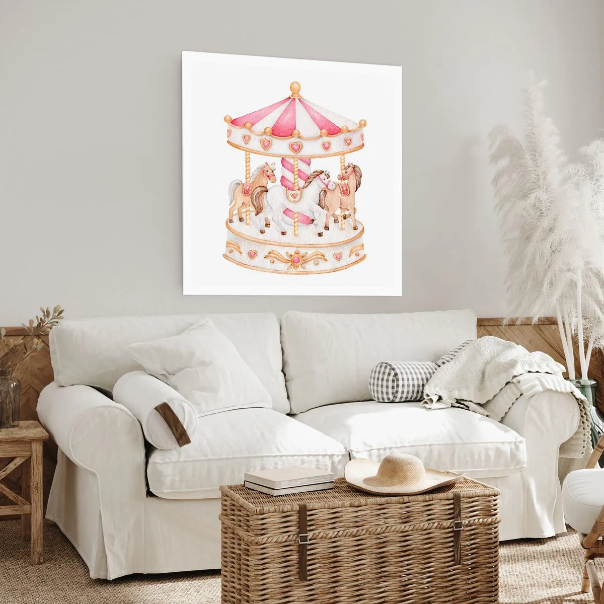 Plagát - Sladký svet detstva - 30x30 cm