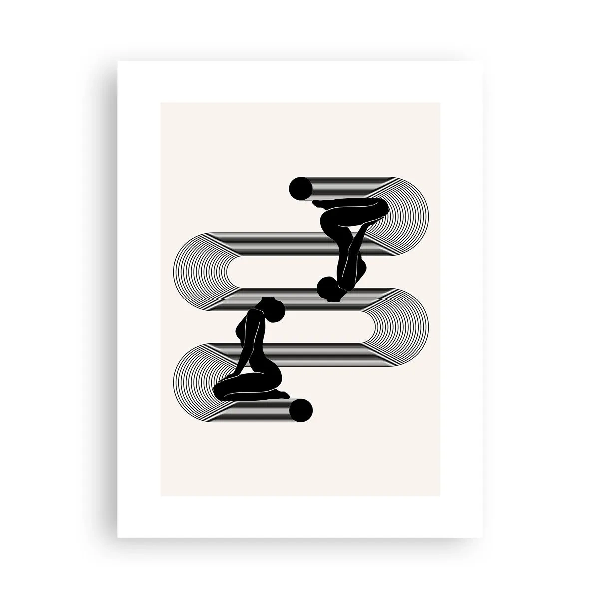 Plagát - Zmyselná symetria - 30x40 cm