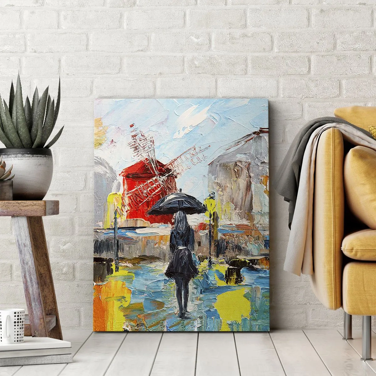 Obraz na plátne - Parížske legendy - 45x80 cm
