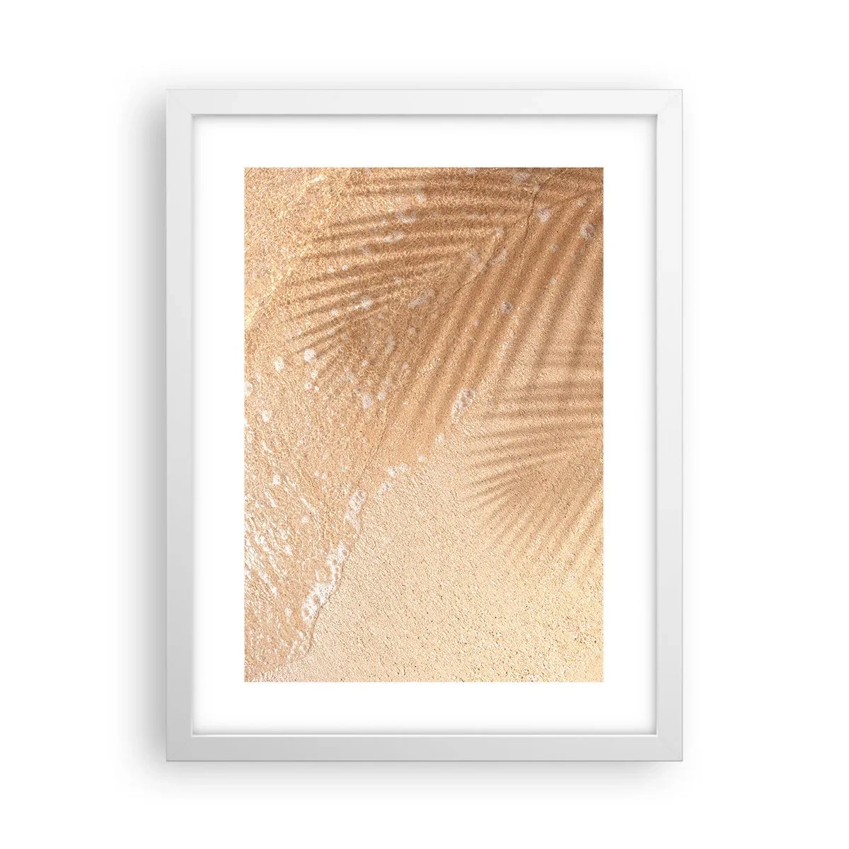 Plagát v bielom ráme - Tieň horúceho leta - 30x40 cm