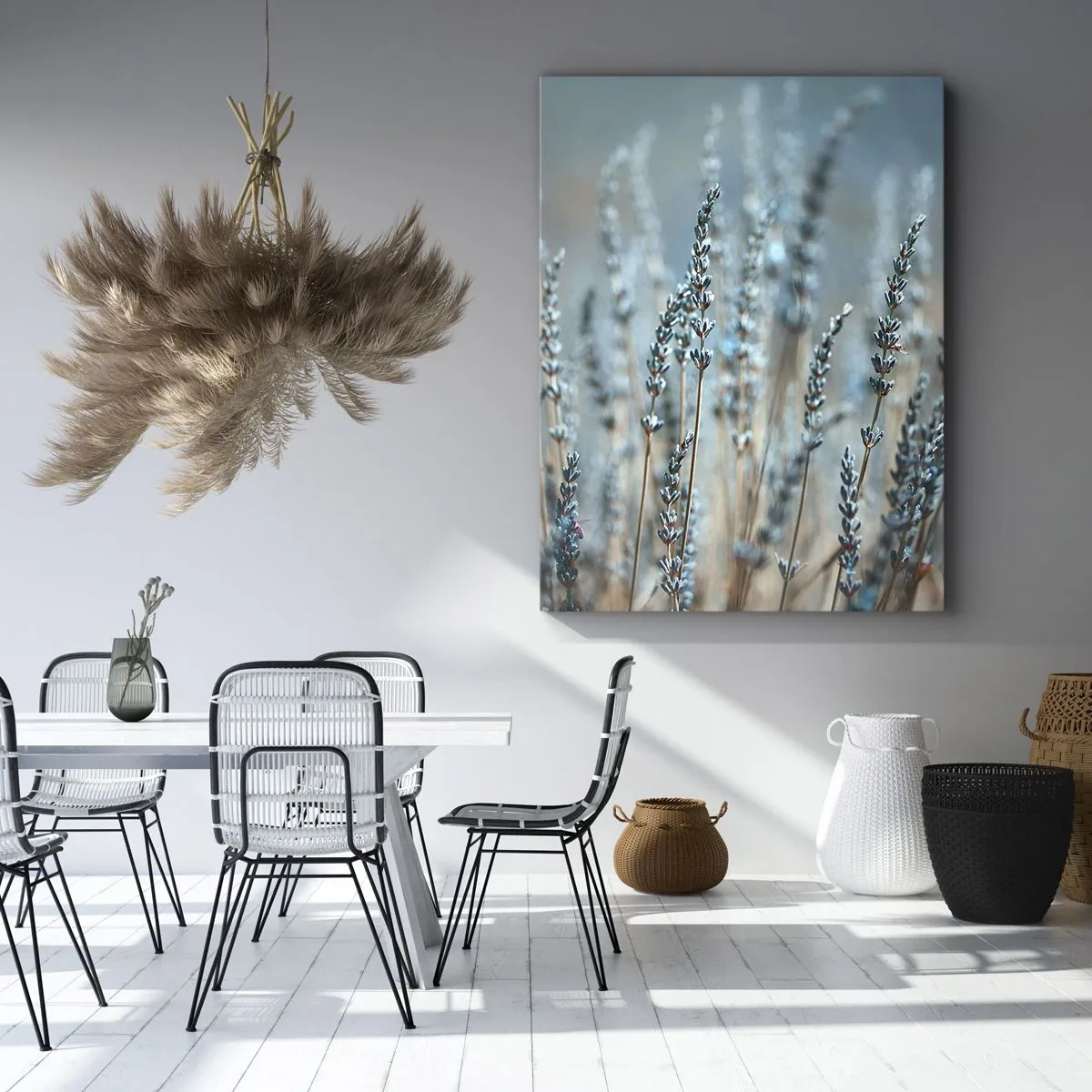 Obraz na plátne - Voňavý lán - 45x80 cm