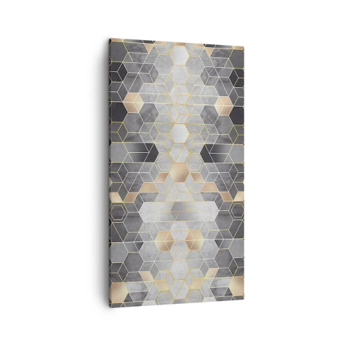 Obraz na plátne - Diamantová kompozícia - 45x80 cm