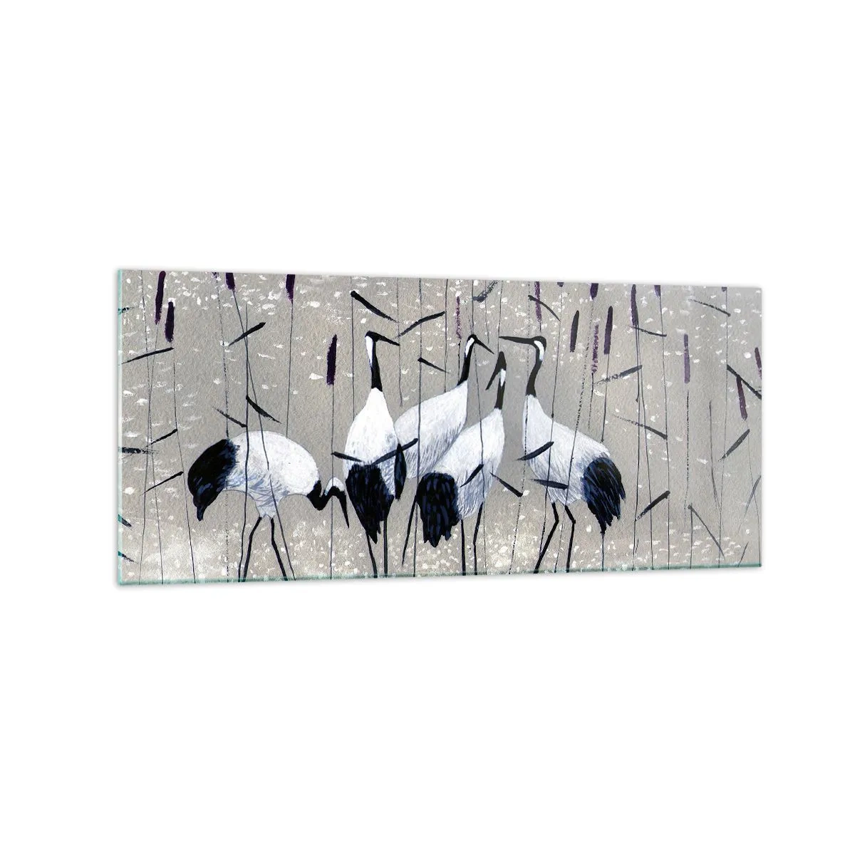 Obraz na skle - Medzi svojimi - 120x50 cm