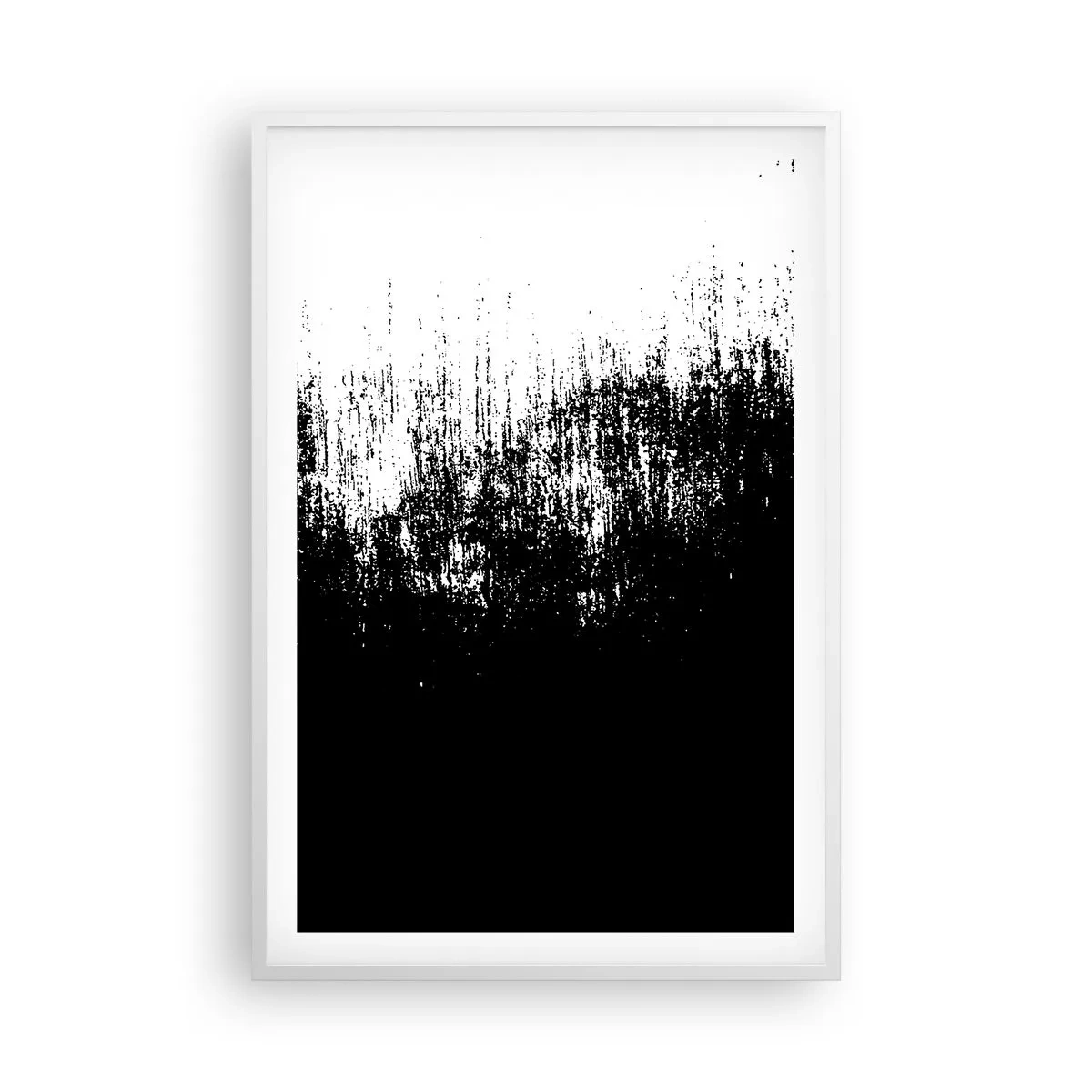 Plagát v bielom ráme - Víťazom sa stáva... - 61x91 cm