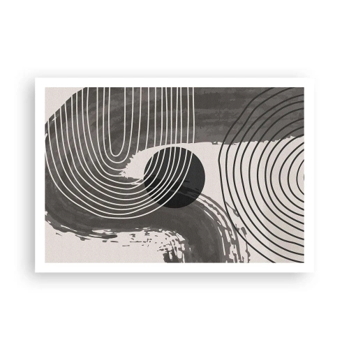 Plagát - Ovál víťazí - 100x70 cm