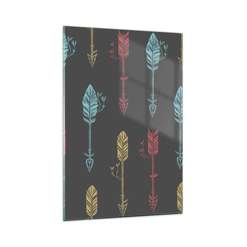 Obraz na skle - Do jednej rady - 80x120 cm