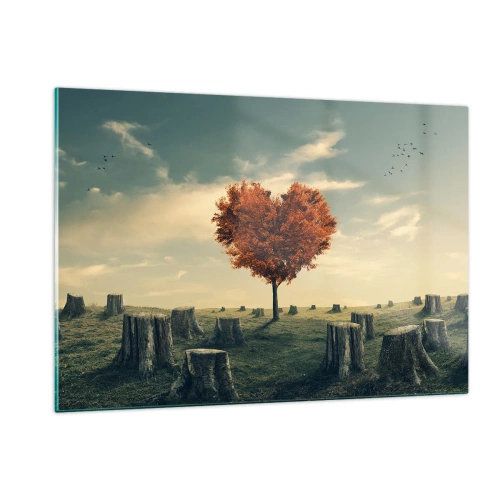 Obraz na skle - Stále je ešte nádej - 120x80 cm