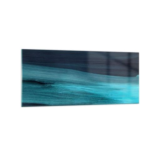 Obraz na skle - Plávaj s prúdom - 120x50 cm