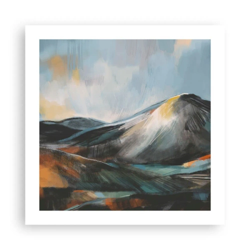 Plagát - Surové a krásne - 50x50 cm