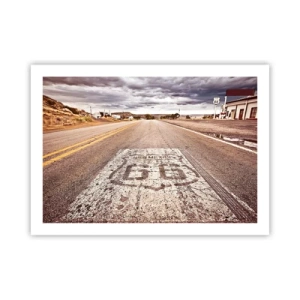 Plagát - Mother Road - americká legenda - 70x50 cm