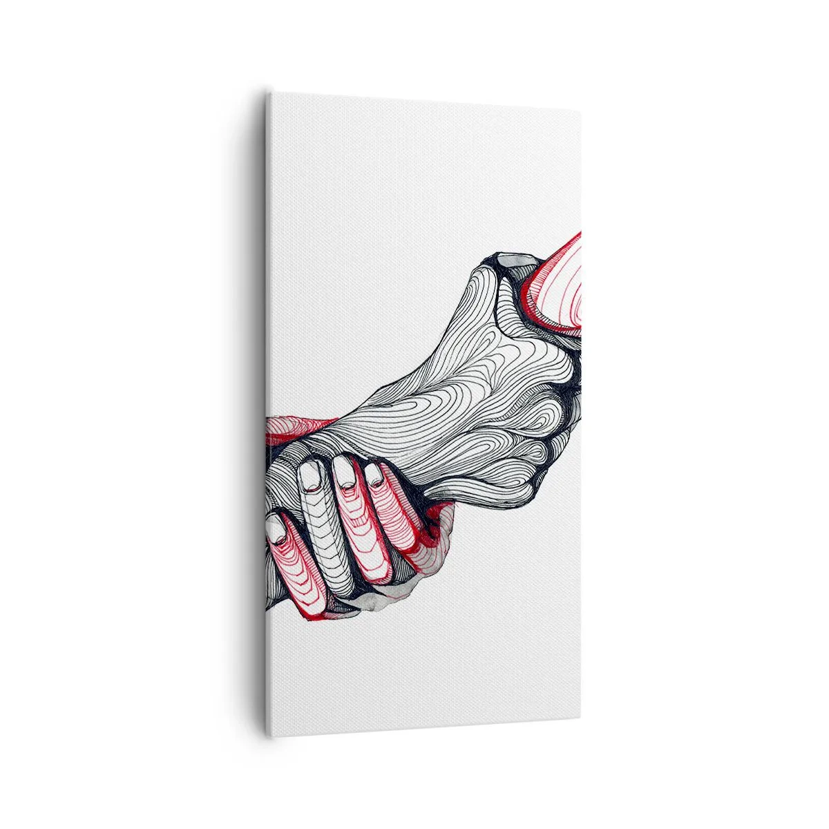 Obraz na plátne - Ste v dobrých rukách - 55x100 cm