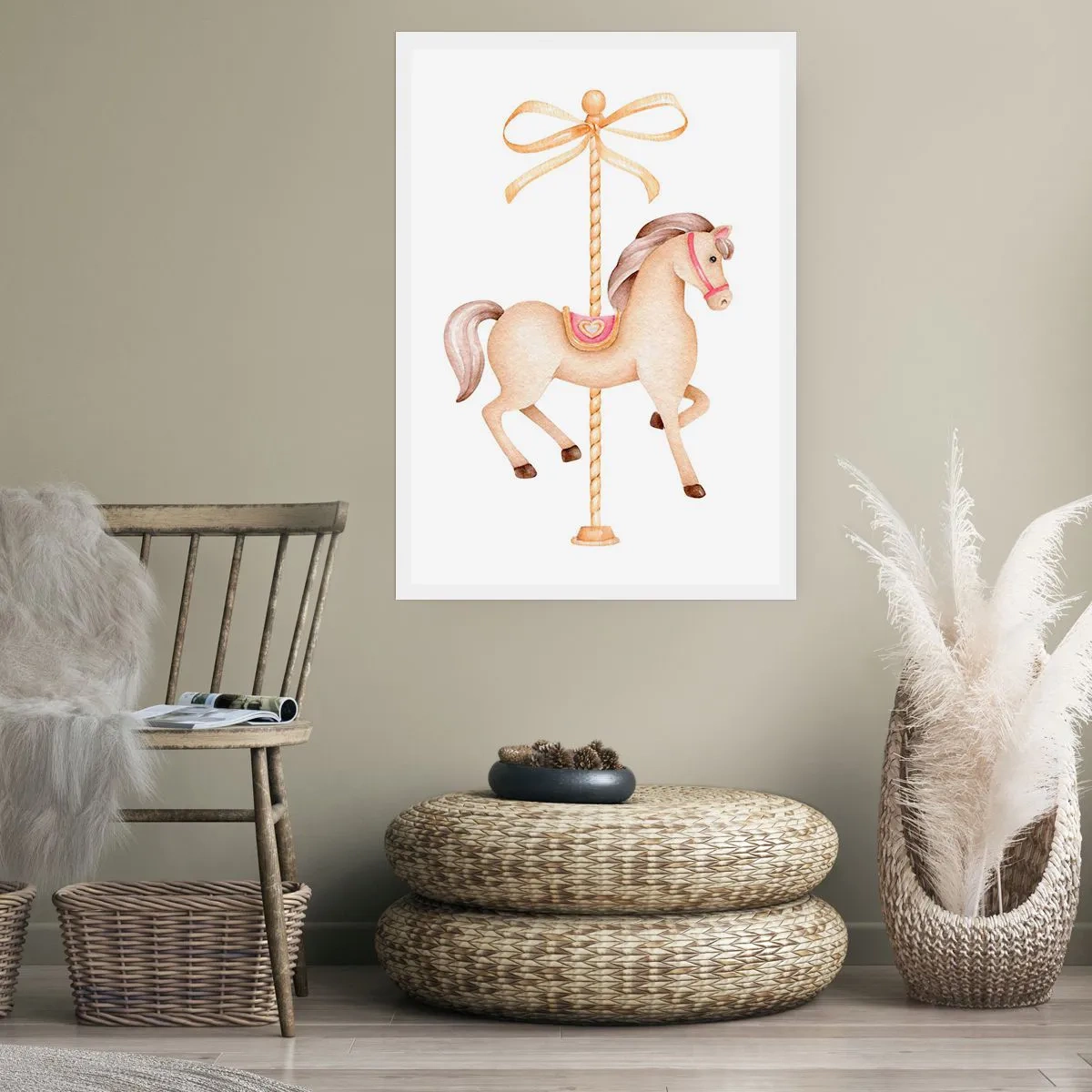 Plagát - Elegantným klusom - 70x100 cm