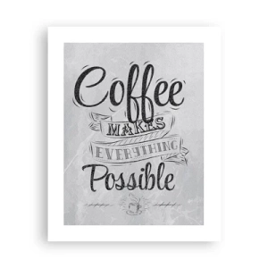 Plagát - Prečo nemilovať kávu? - 40x50 cm