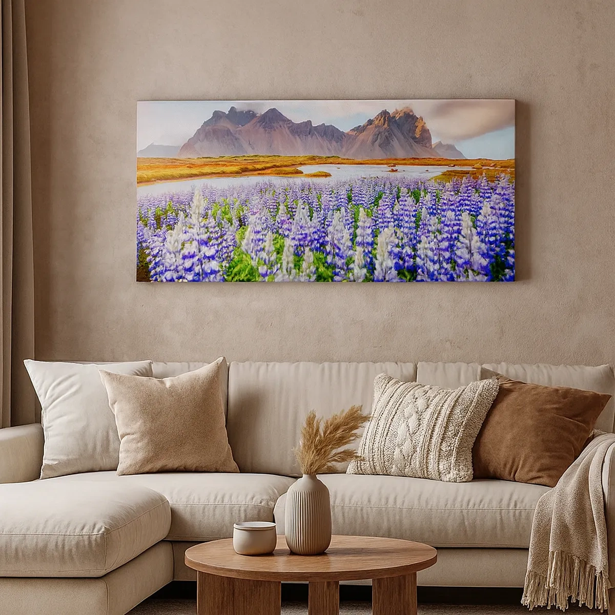 Obraz na plátne - Sila a prísnosť vedľa miernosti - 30x30 cm