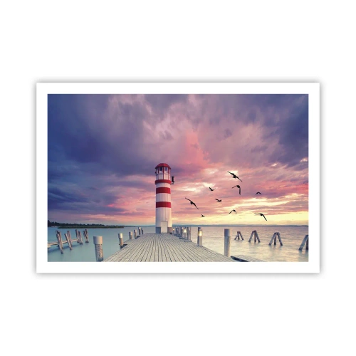 Plagát - Čas ísť do prístavu - 91x61 cm