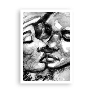 Plagát - Nežný okamih - 70x100 cm