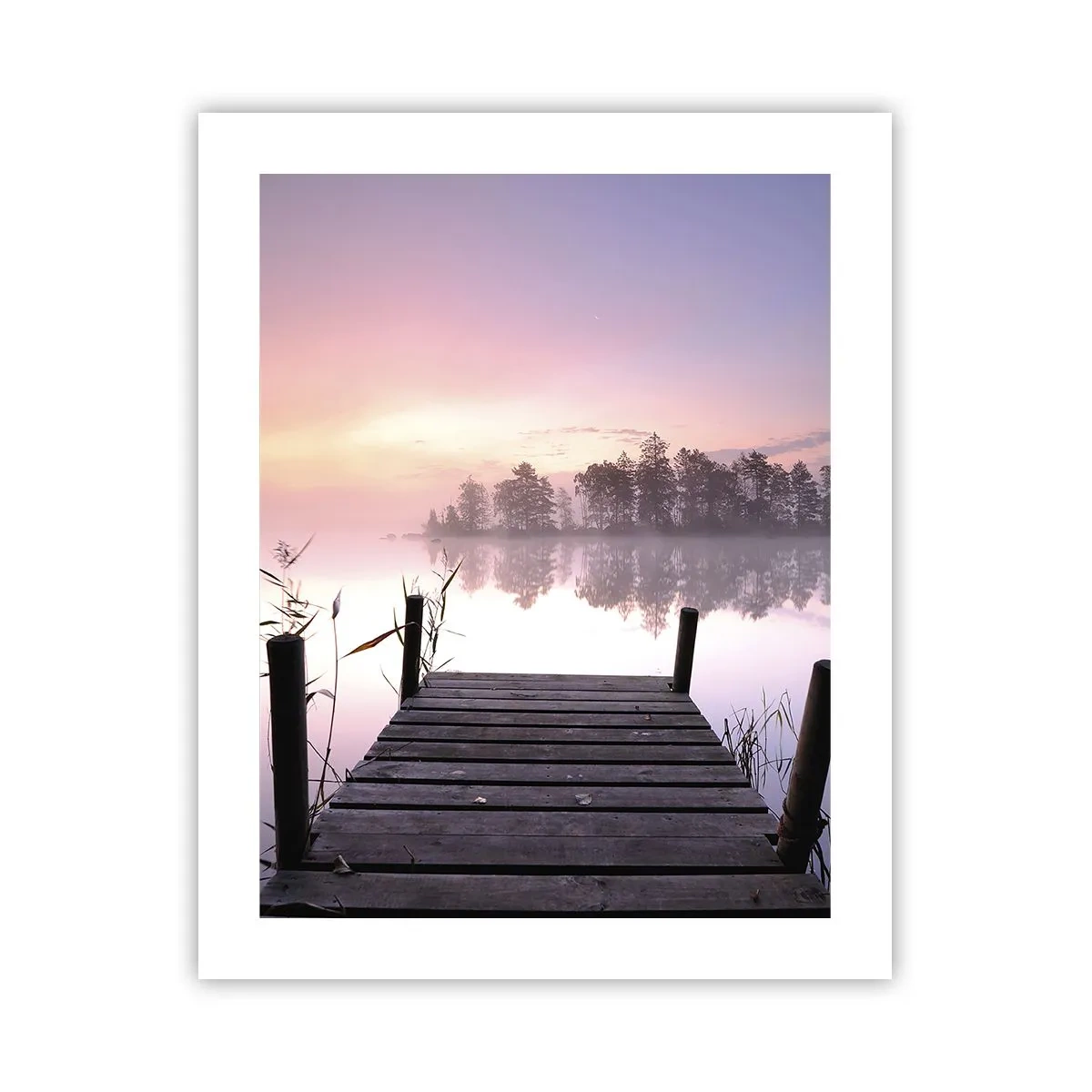 Plagát - Z ľaliovej hmly… - 40x50 cm