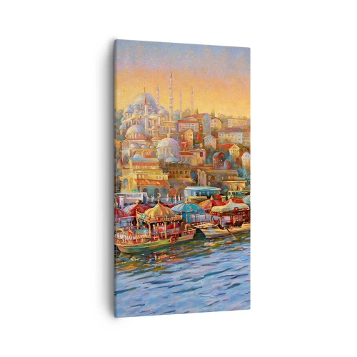 Obraz na plátne - Istanbulský príbeh - 55x100 cm