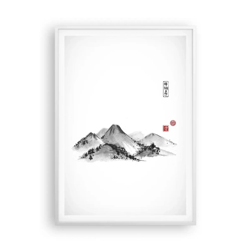 Plagát v bielom ráme - Za hranicou vzdialenosti - 70x100 cm