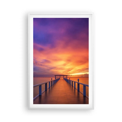 Plagát v bielom ráme - Bez konca - 61x91 cm