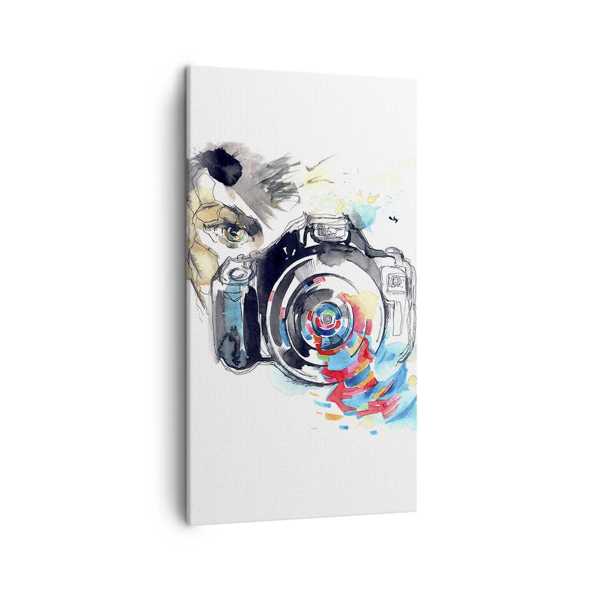 Obraz na plátne - Okom objektívu - 45x80 cm