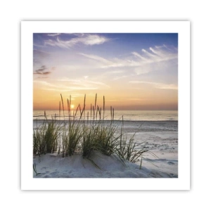 Plagát - Pozri sa, predstav si a pociť - 50x50 cm