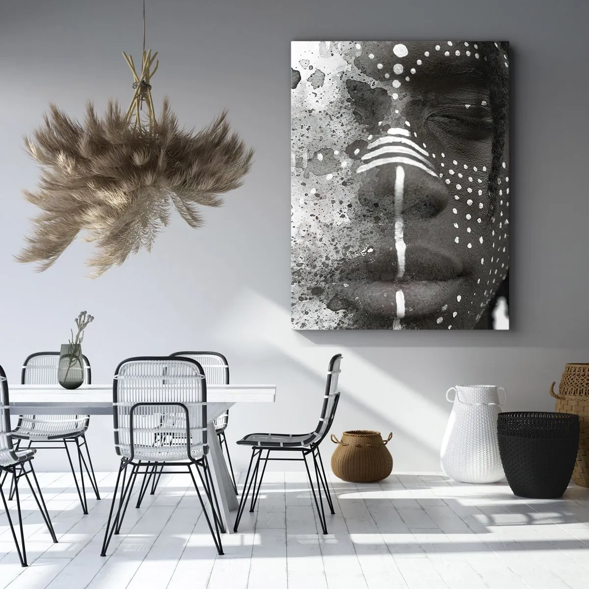 Obraz na plátne - Objav pôvodného ducha - 55x100 cm
