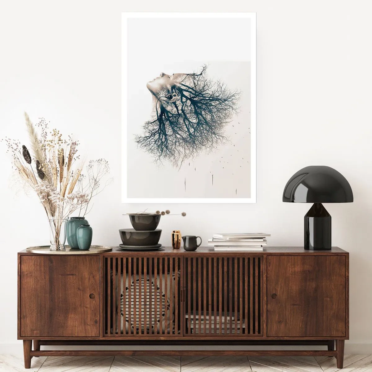 Plagát - Očarená šepotom stromu - 70x100 cm