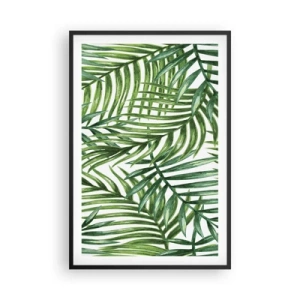 Plagát v čiernom ráme - Pod zeleným baldachýnom - 61x91 cm