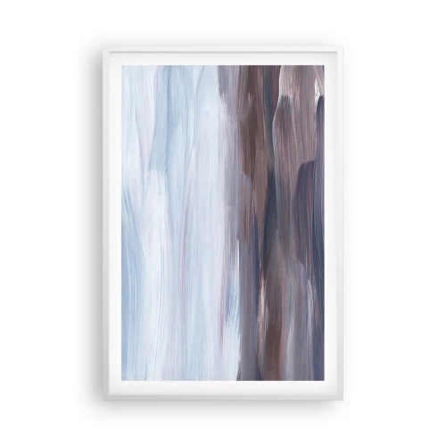 Plagát v bielom ráme - Živly: voda - 61x91 cm