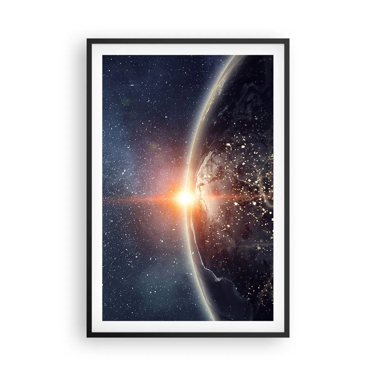 Plagát v čiernom ráme - V novej perspektíve - 61x91 cm