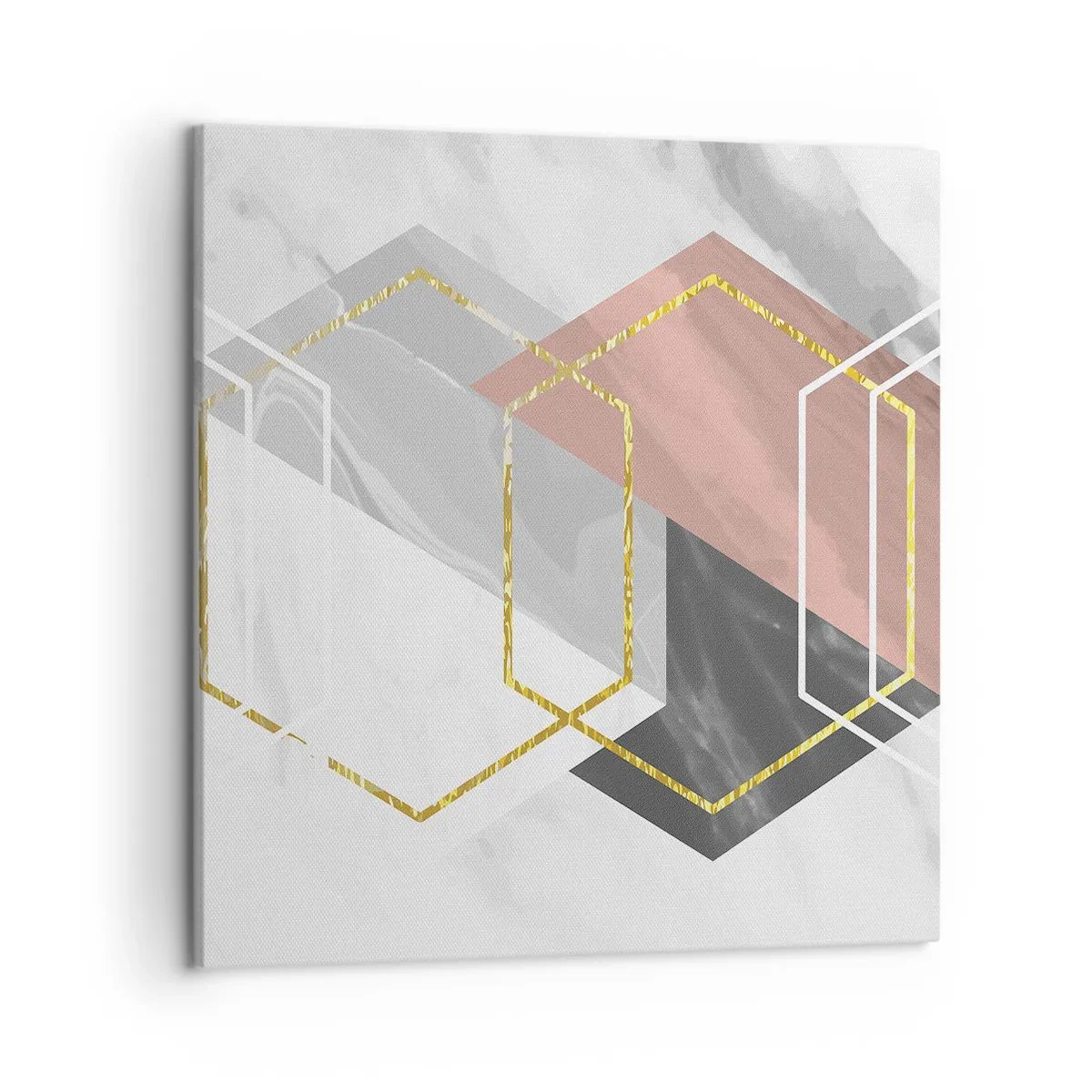 Obraz na plátne - Reťazová kompozícia - 50x50 cm