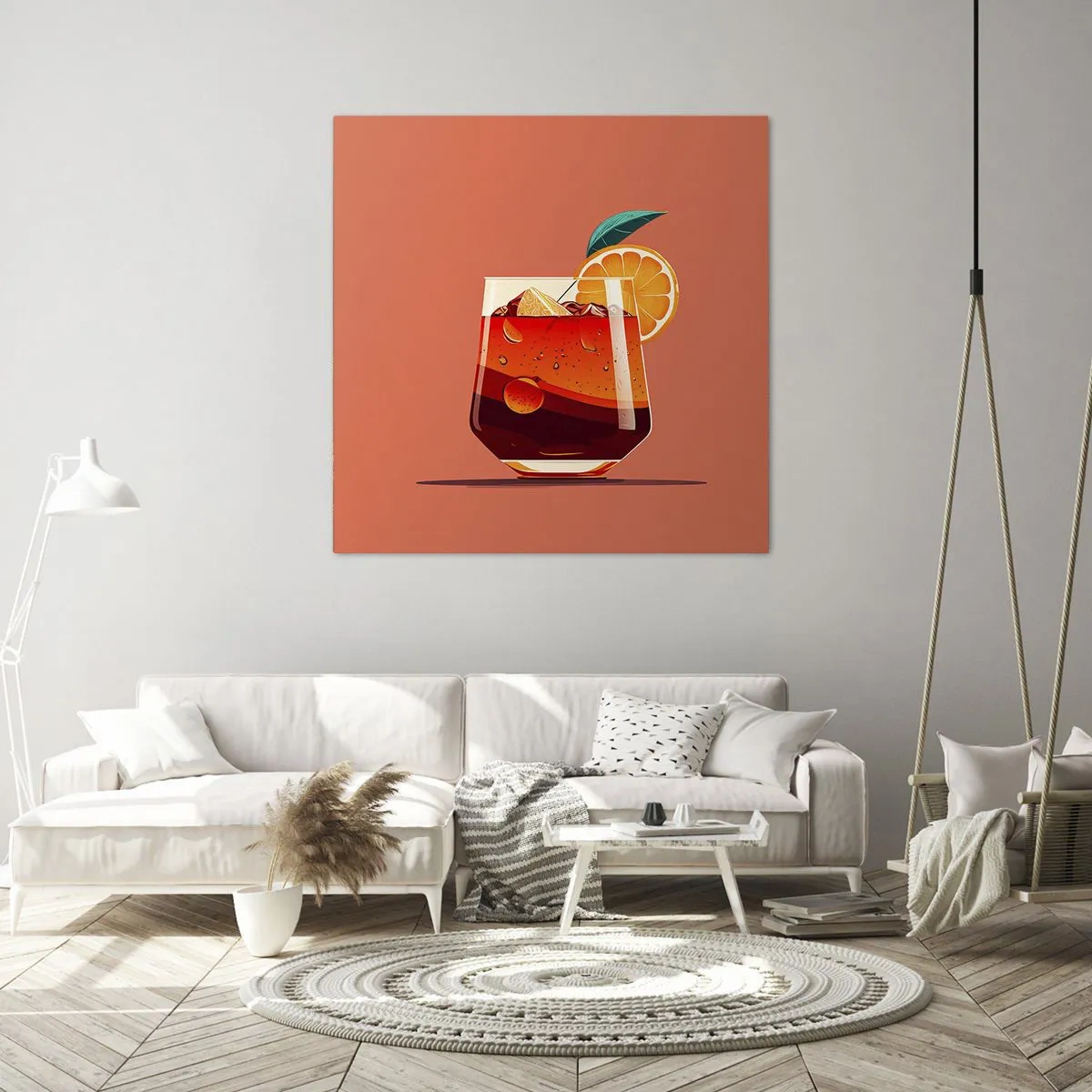 Obraz na plátne - Letné osvieženie - 70x70 cm