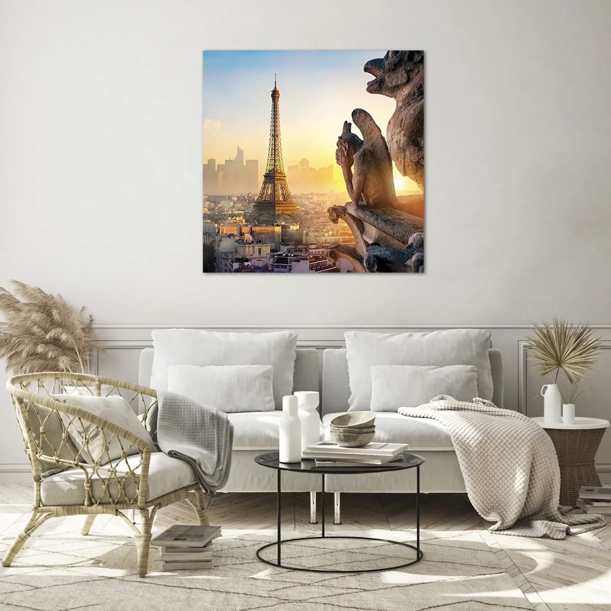 Obraz na skle - Veľa sa zmenilo… - 70x70 cm