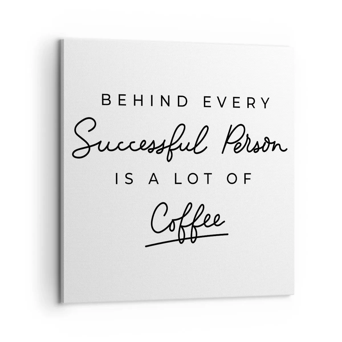 Obraz na plátne - Tajomstvo úspechu - 60x60 cm
