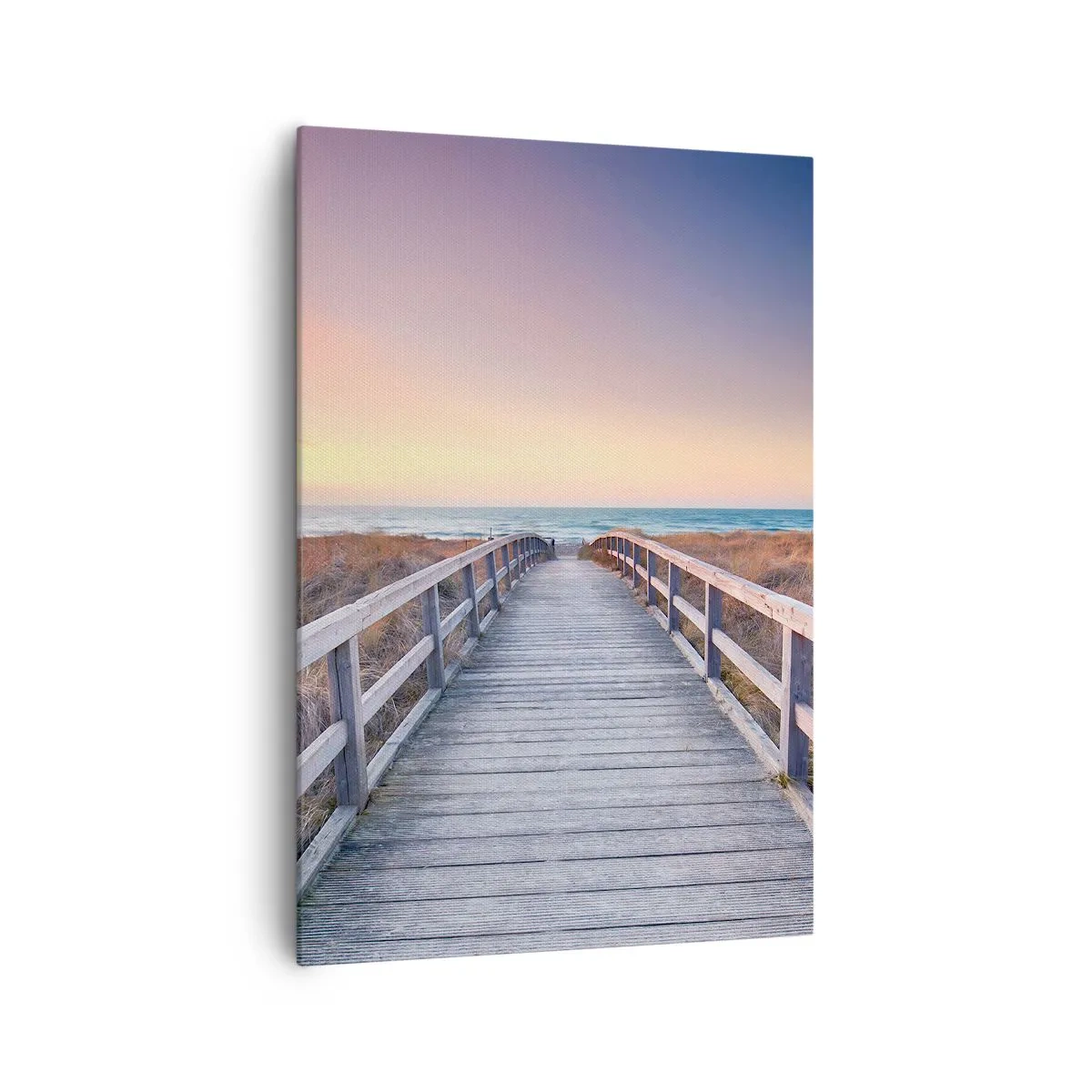 Obraz na plátne - Baltská večerná polárna žiara - 70x100 cm